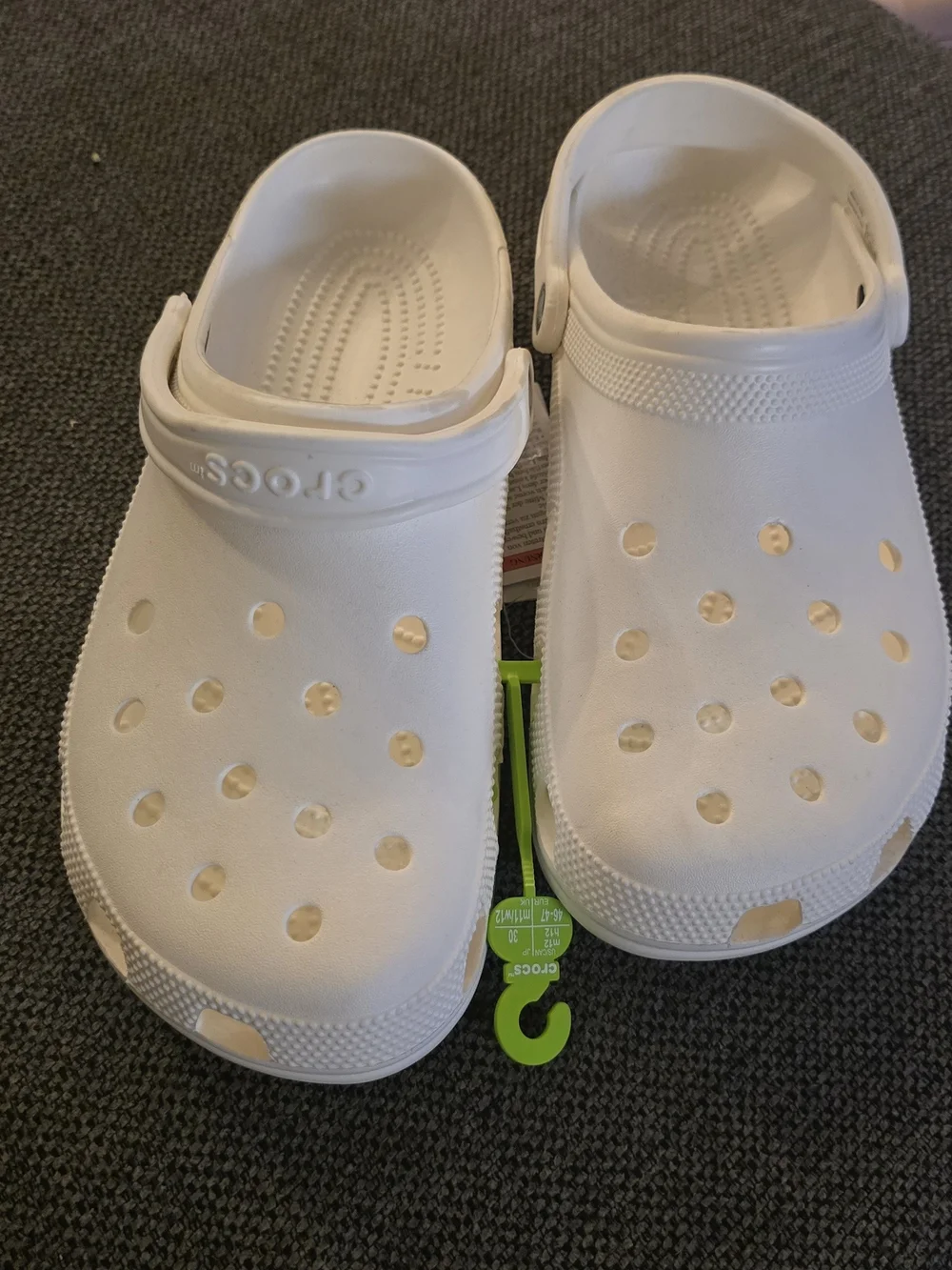 CROCS White Classic Unisex Clog